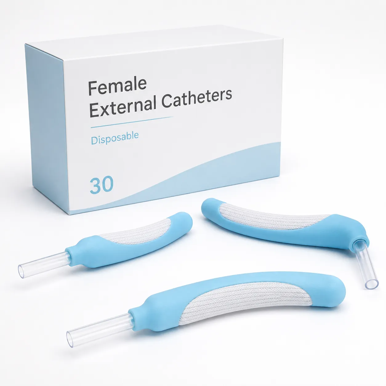 Female Catheter for Vacuum Suction PureWick One Size Fits Most (Case of 30)
